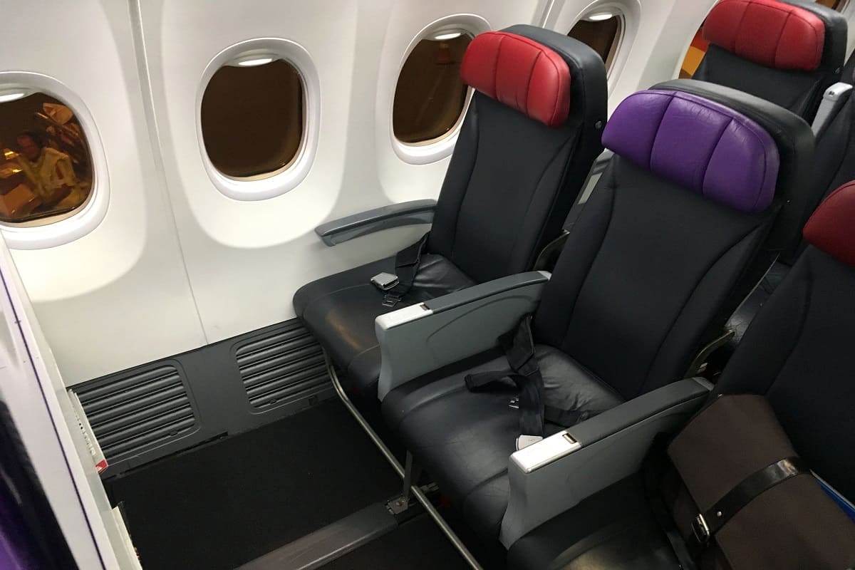 Legroom - Virgin Australia's new Boeing 737 'Economy X' cabin offers guests extra legroom at bulkhead seats for an extra cost