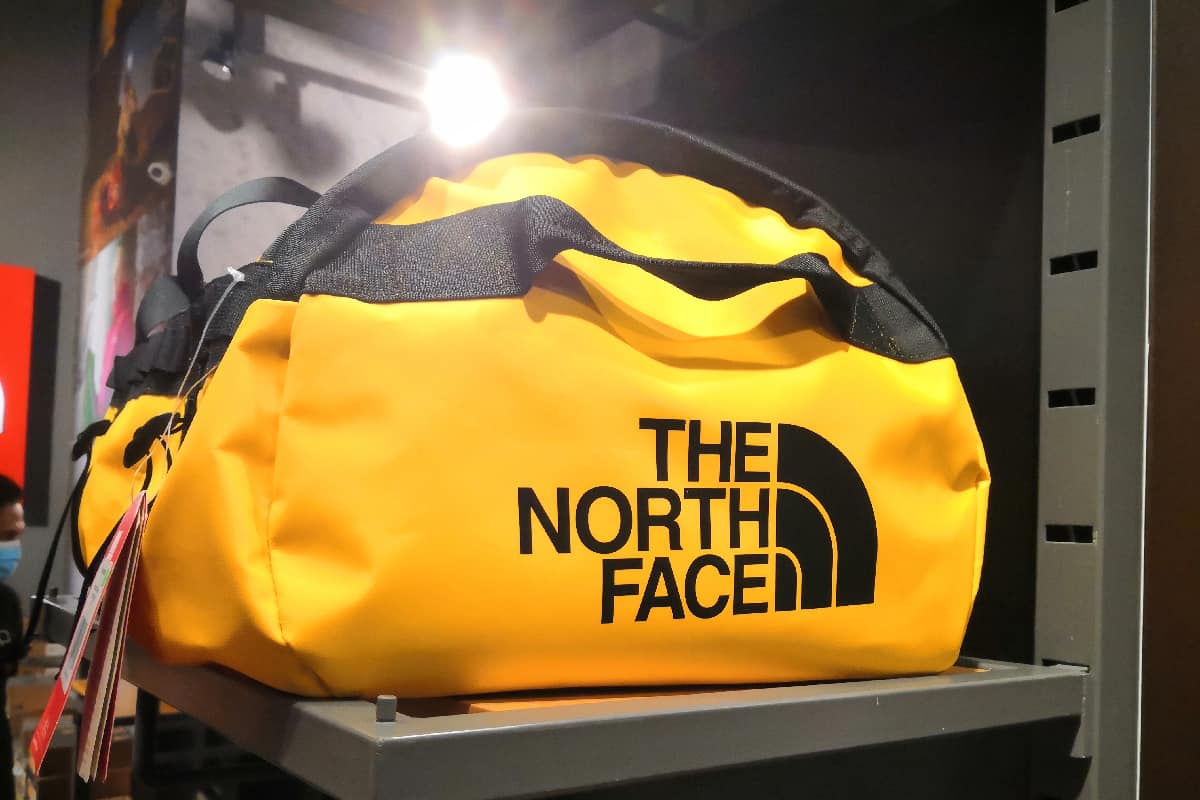 North Face bag for sale at outlet