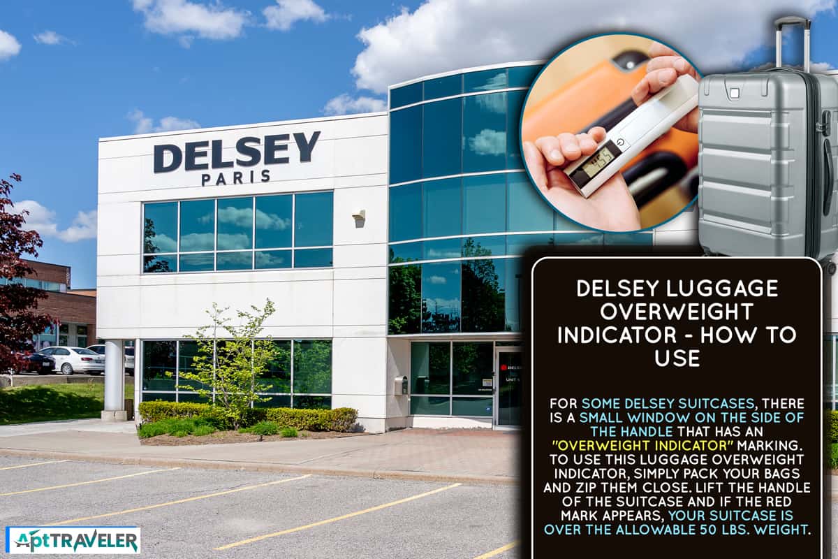 Delsey Luggage Overweight Indicator - How To Use