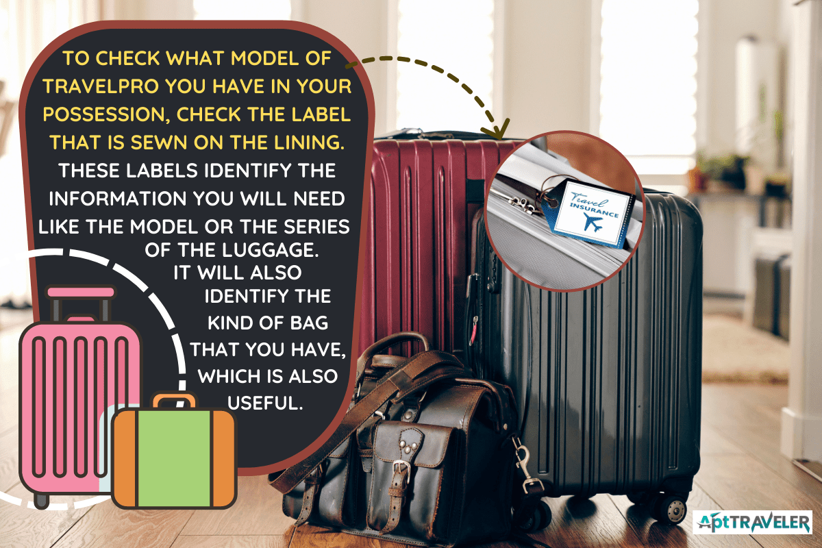 Suitcases sitting in a home, preparing for travel. - How Do I Know What Model Travelpro I Have