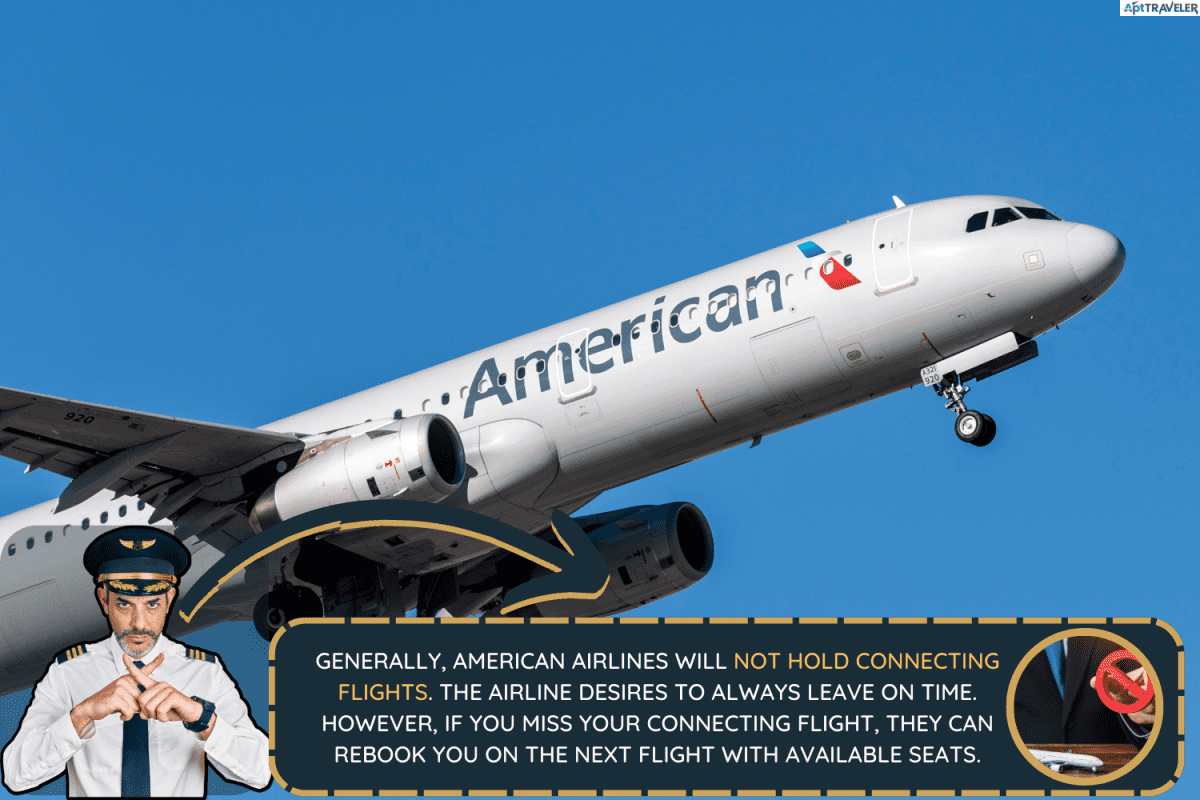American Airlines prepares to land at McCarran International airport - Will American Airlines Hold Connecting Flights