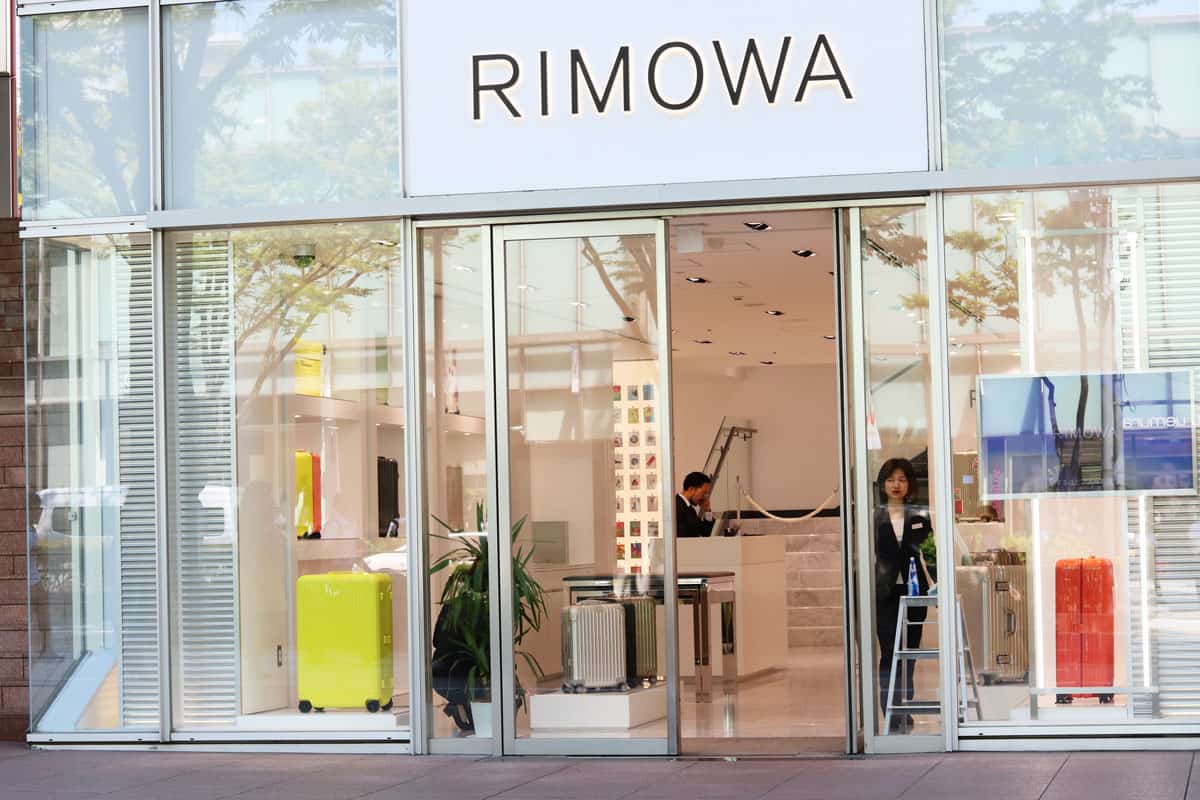 rimowa official store on bangkok thailand